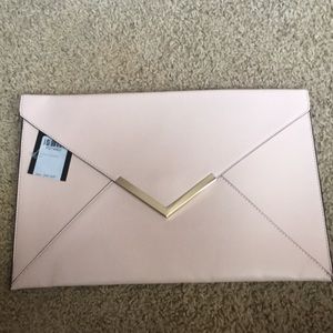 NWT Women's Blush Pink Clutch